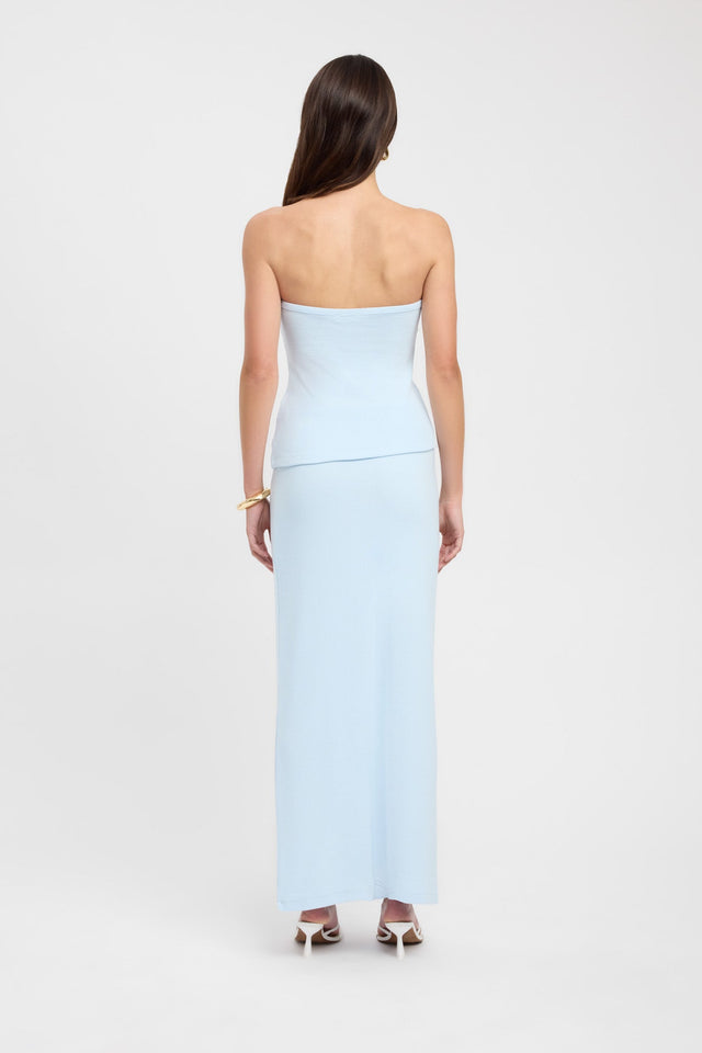 product Carter Maxi Skirt Kookai Straight Maxi blue womens-skirts