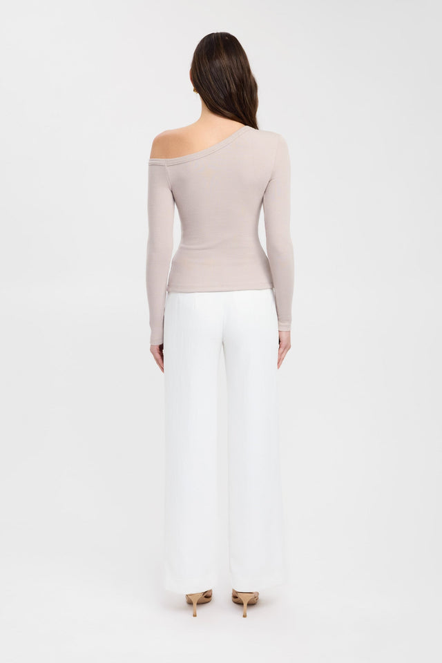 product Bennett Top Kookai Fitted Asymmetry Long sleeve Womens-Blouse