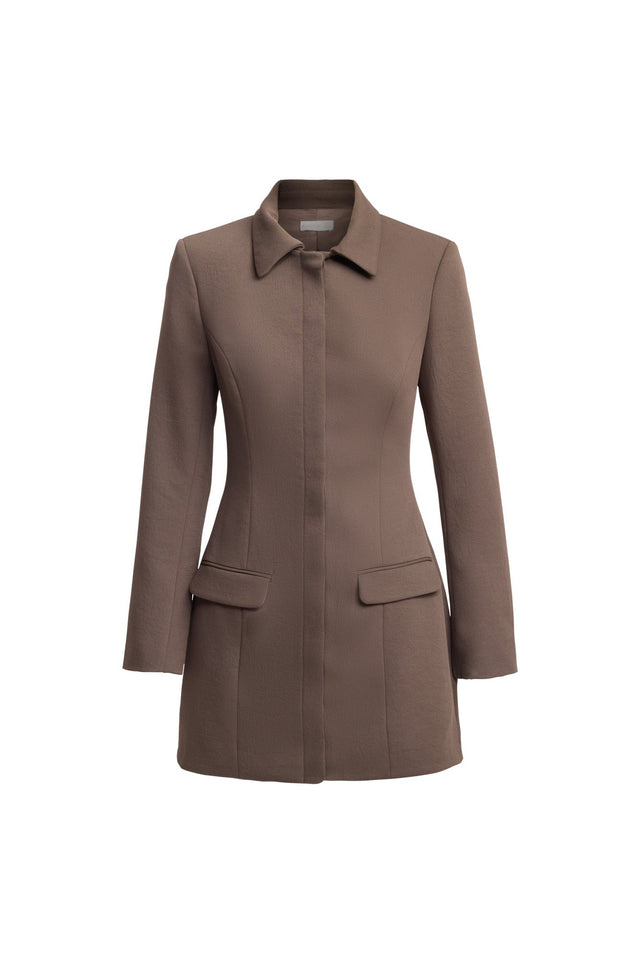 Oyster Suit Mini Dress