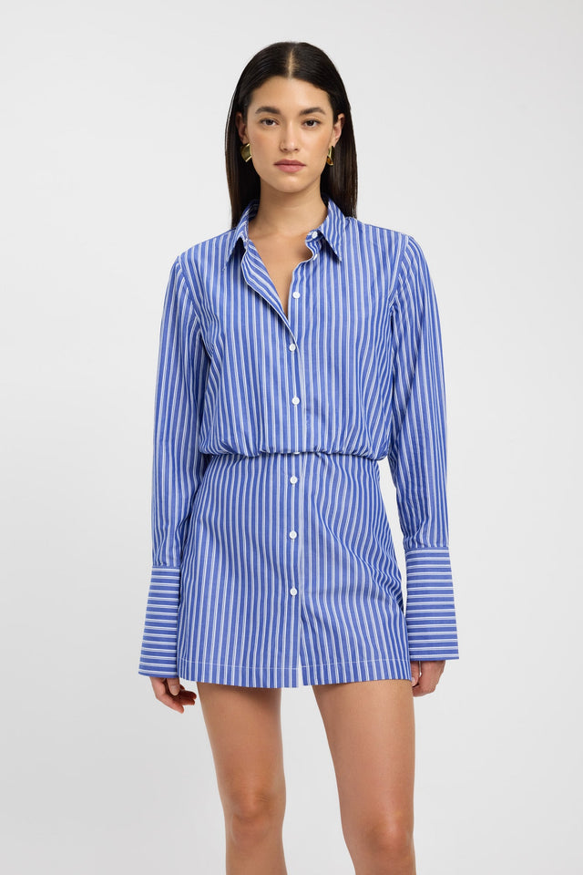 Harvey Stripe Shirt Dress