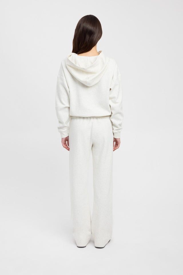 Otis Hoodie Kookai V Neck Relaxed white womens-jumpers 