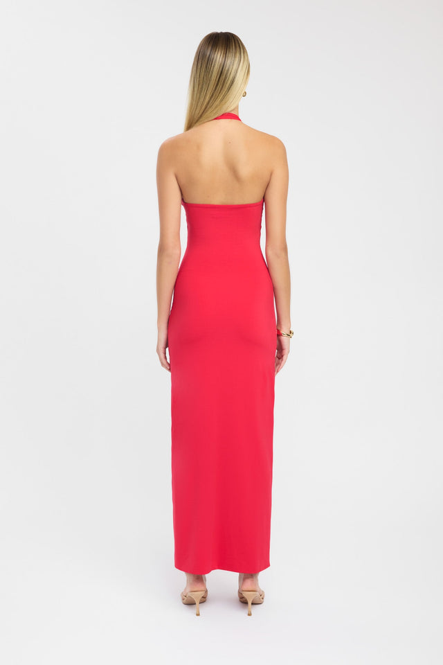 Stella Halter Maxi Dress