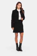 Chaqueta corta negra 