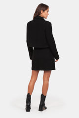 Chaqueta corta negra 